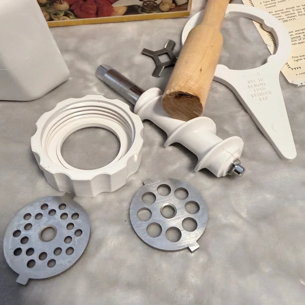 Vintage KitchenAid Hobart FG-A Food Grinder Attachment Boxed Parts/Repair